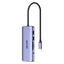 Hub Hiksemi HS-HUB-DS11 11 en 1 USB-C 1 puerto PD carga rapida 1 puerto HDMI 1 puerto VGA 1 puerto micro SD 1 puerto tf 2 puertos usb-a 3.0 2 puertos