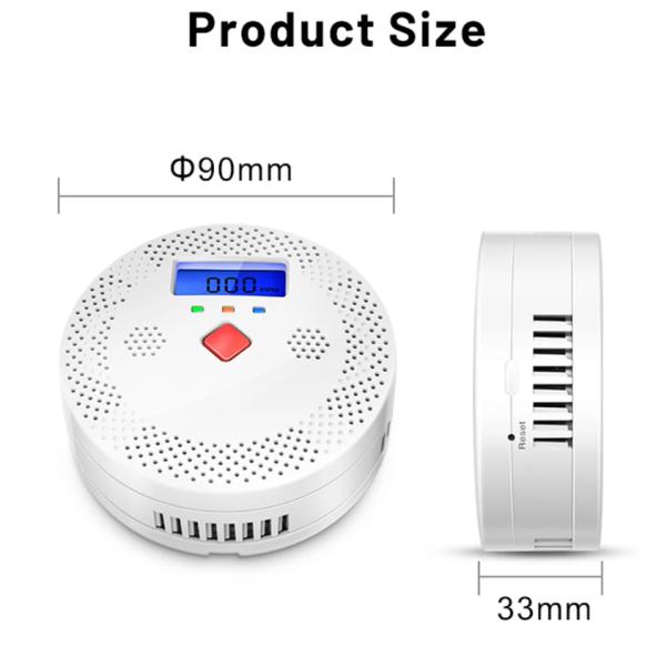 Detector de Monoxido de Carbono WIFI