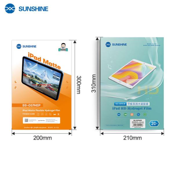 Lamina Hidrogel SS-057HEP Mate Tablet Sunshine - Incluye Cortes