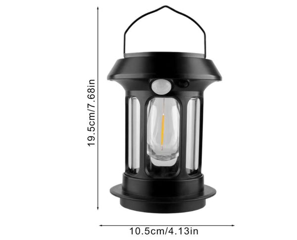 Lampara Solar Portatil 5808 - Negra