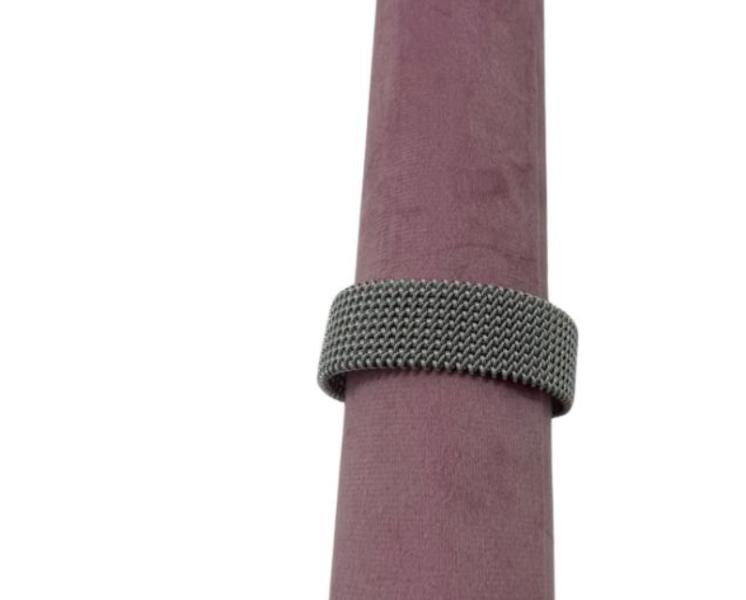Pulsera de Acero Diseño Plateado - Plateado