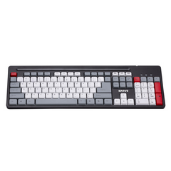 TECLADO OFFICE KB005 EN GRIS