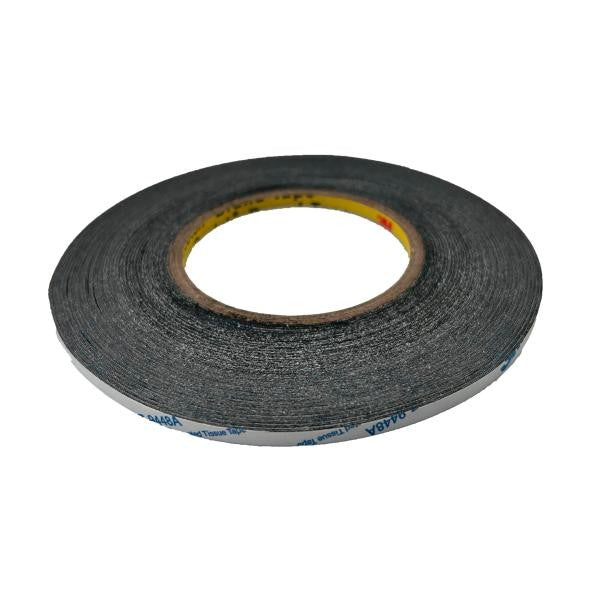 CINTA ADHESIVA DOBLE CARA SUNSHINE 3M 5MM NEGRA