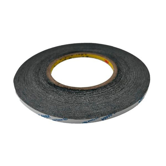 CINTA ADHESIVA DOBLE CARA SUNSHINE 3M 5MM NEGRA