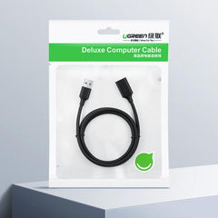 EXTENCION USB TIPO A 2.0 MACHO A HEMBRA US103 10313 0.5M NEGRO