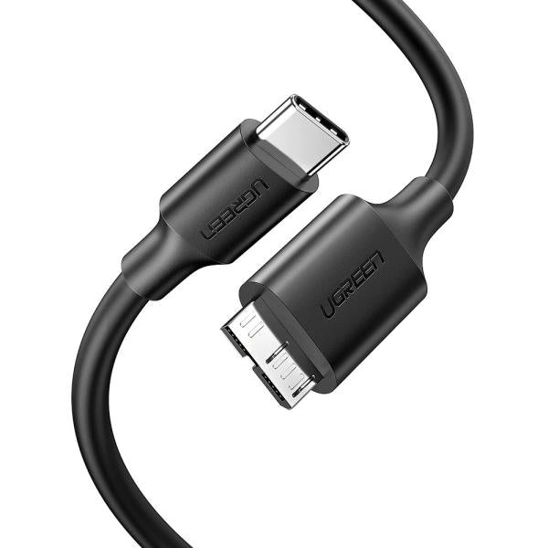 CABLE USB TIPO C A USB MICRO B 3.0 US312 20103 1M NEGRO