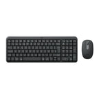 Teclado y Mouse Logitech MK250 Compact Inalambrico Bluetooth 920-013513 - Negro