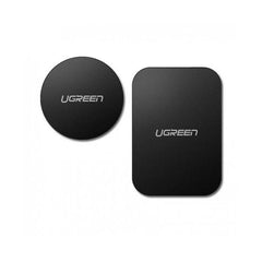 PLACA DE METAL PARA CELULAR Y HOLDER LP123 60410 NEGRO