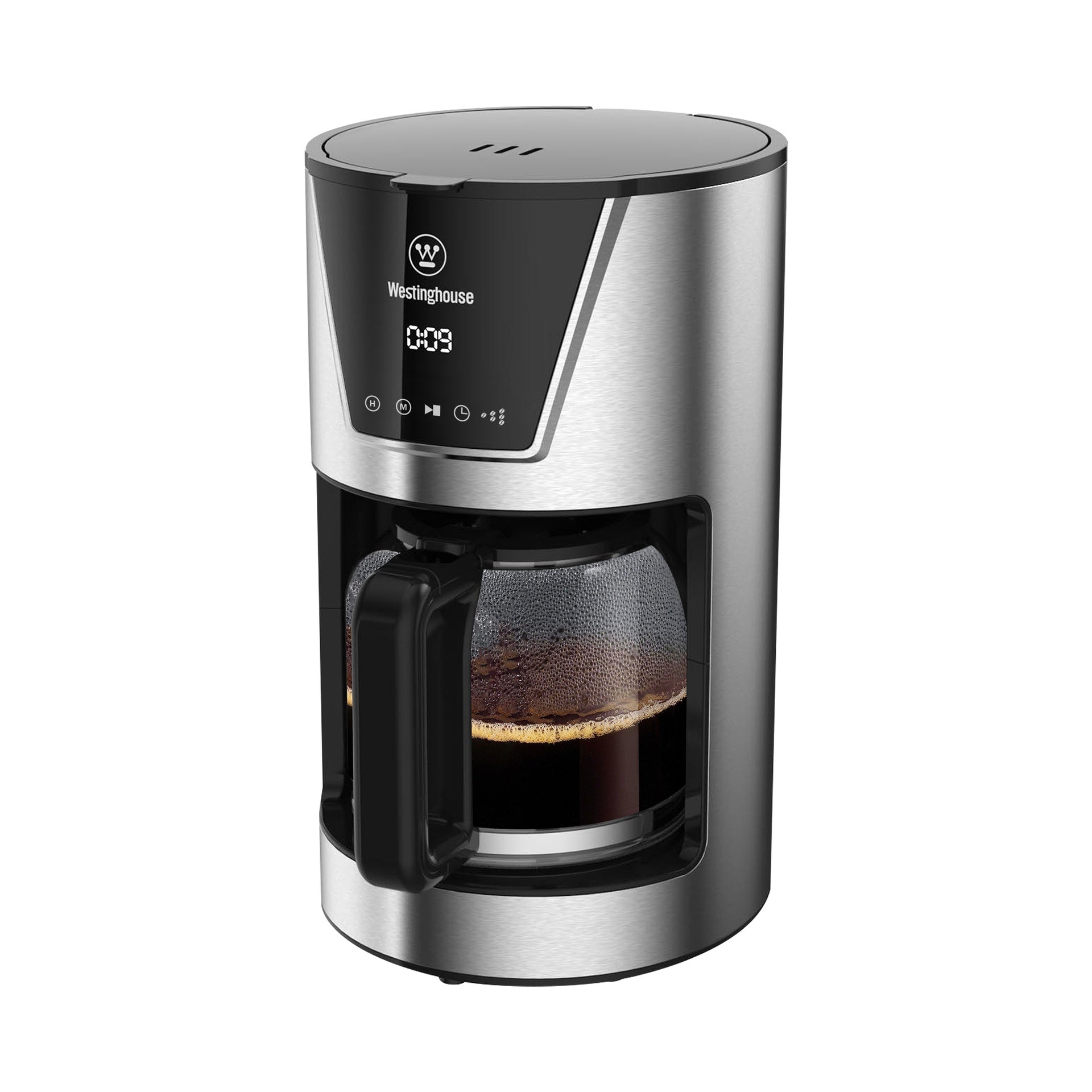 Westinghouse Cafetera Programable Digital Touch Inox WKCMFS273 Imagen principal del producto