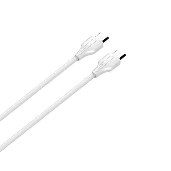 CABLE USB TIPO C-C LC121C LDNIO BLANCO
