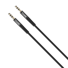CABLE AUXILIAR 3.5MM YA1 NEGRO