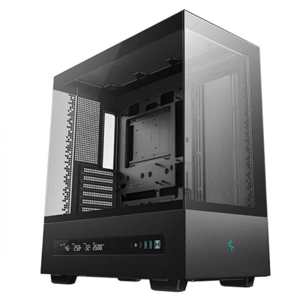 Case Deepcool CH690 Digital Mid Tower Sin Ventilación Incluida con Vidrio Lateral R-CH690-BKNNA0D-G-1 - Negro