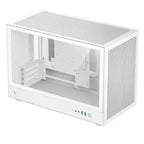 Case RGB Deepcool CH260 Wh Mini Tower Sin Ventilación Incluida con Vidrio Lateral y Malla Frontal R-CH260-WHNGM0-G-1 - Blanco