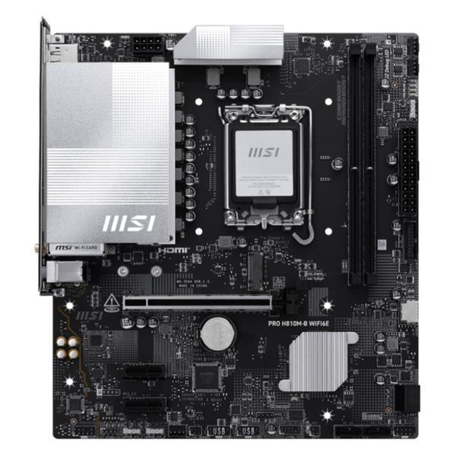 Tarjeta madre MSI PRO H810M-B WIFI6E lga 1851 micro ATX DDR5 911-7E64-003 Imagen principal del producto