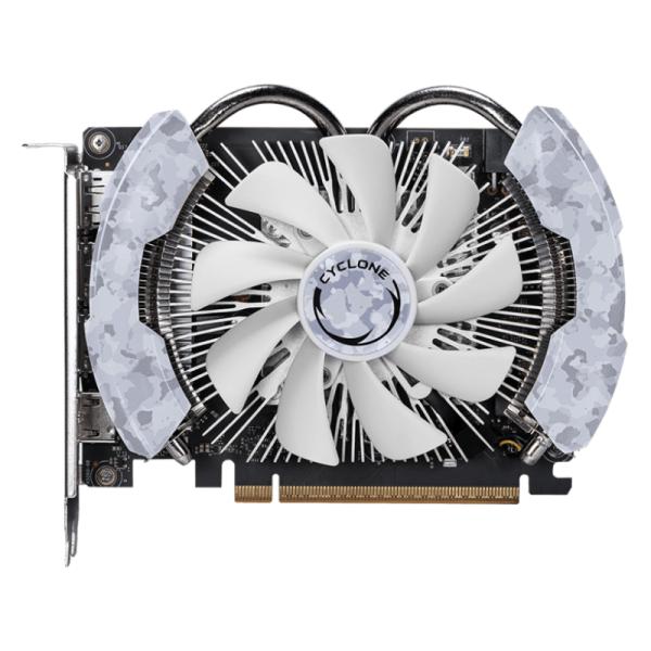 Tarjeta de Video Msi Geforce Rtx 5060 8G Cyclone Oc GDDR7 2535 Mhz 912-V812-205 - Negro/blanco Imagen principal del producto