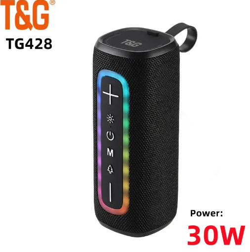 PARLANTE BLUETOOTH TG-428 T&G NEGRO