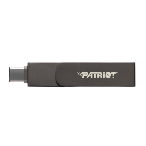Memoria USB 256GB Patriot Iluxe Stick USB-C 3.2 Gen 1 Pi256gskm30cl - Gris Oscuro Imagen principal del producto