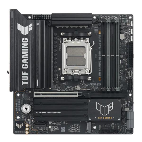 Tarjeta Madre Asus Tuf Gaming B850M-PLUS WIFI7 AM5 MICRO-ATX DDR5 90MB1MU0-M0EAY0 - Negro