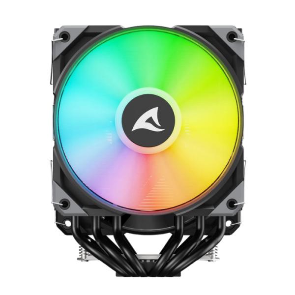 Enfriamiento de Aire RGB Sharkoon A60 Am5/lga1851 2x120mm 4044951042050 - Negro Imagen principal del producto
