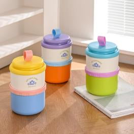 Lonchera Multinivel 730ml+400ml HY6132 - Verde