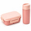 Set de Lonchera con Vaso SZH-A378A - Rosada 1480ML