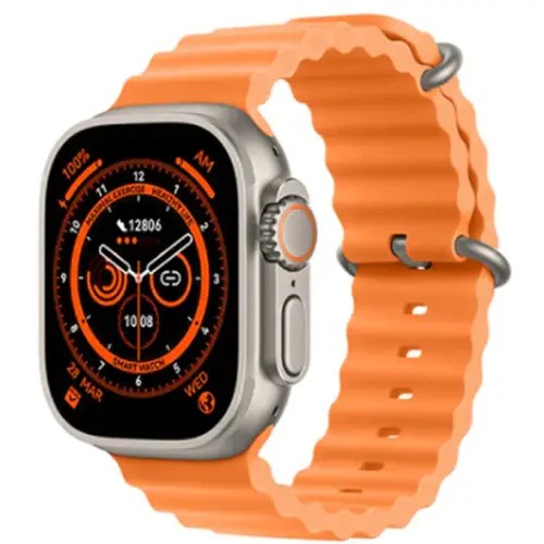 RELOJ INTELIGENTE S8 ULTRA MAX YOOKIE NARANJA