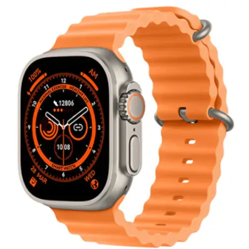 RELOJ INTELIGENTE S8 ULTRA MAX YOOKIE NARANJA