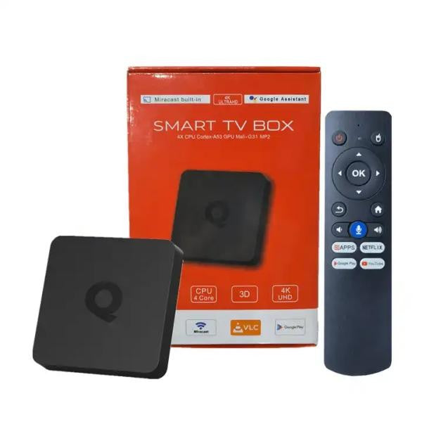 DISPOSITIVO STREAMING TV BOX Q1 NEGRO