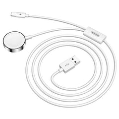 CARGADOR RELOJ USB TIPO C A APPLE S-IW002S JOYROOM BLANCO