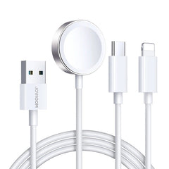 CARGADOR RELOJ USB TIPO C A APPLE S-IW008 JOYROOM BLANCO