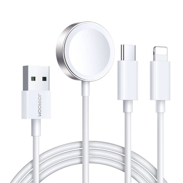 CARGADOR RELOJ USB TIPO C A APPLE S-IW008 JOYROOM BLANCO