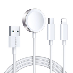 CARGADOR RELOJ USB TIPO C A APPLE S-IW008 JOYROOM BLANCO