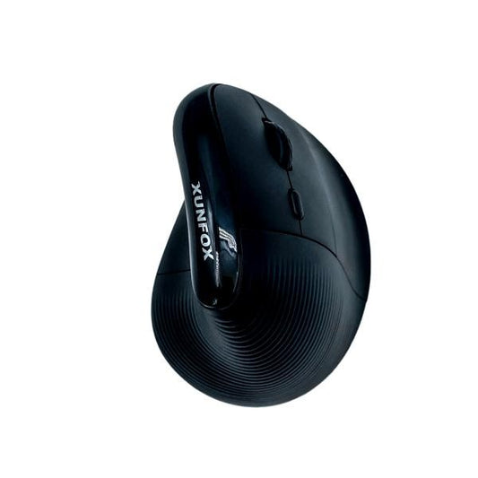 MOUSE ERGONOMICO  INALAMBRICO H5 BLANCO NEGRO