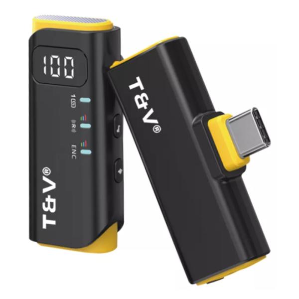 Thonet & Vander VX350 microfono lavalier inalambrico USB-C