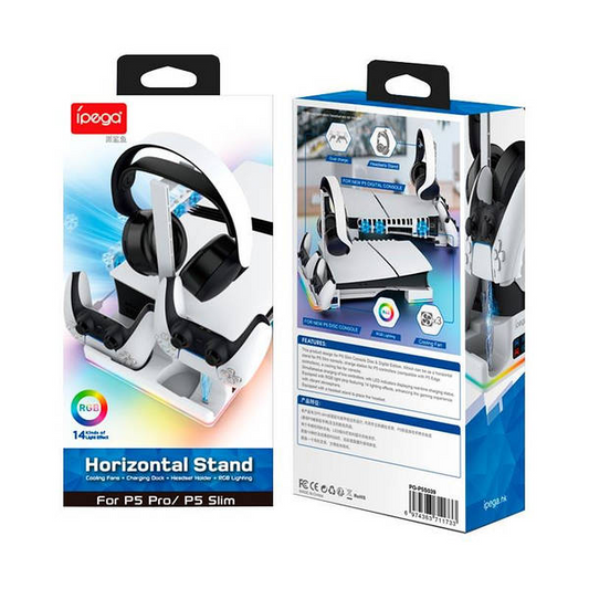 ESTANTE CARGADOR PARA PS5 PG-P5S039 IPEGA BLANCO