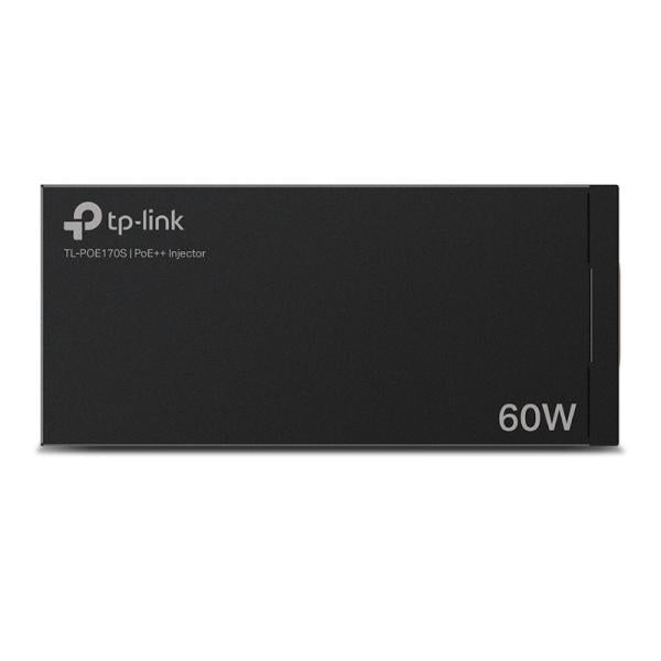 Inyector TP Link Tl-poe170s(un) 100-240V 60W Poe - Negro