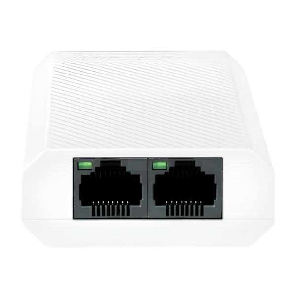 Switch Poe Hikvision Ds-3e0103dp-e/r(o-std) (e) 1 Poe in + 2 Poe Out 10/100 Mbps No Administrable 301803179 - Blanco