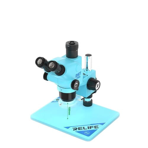 MICROSCOPIO CON LAMPARA LED RL-M6T PRO B11 RELIFE CELESTE 0.5 CTV