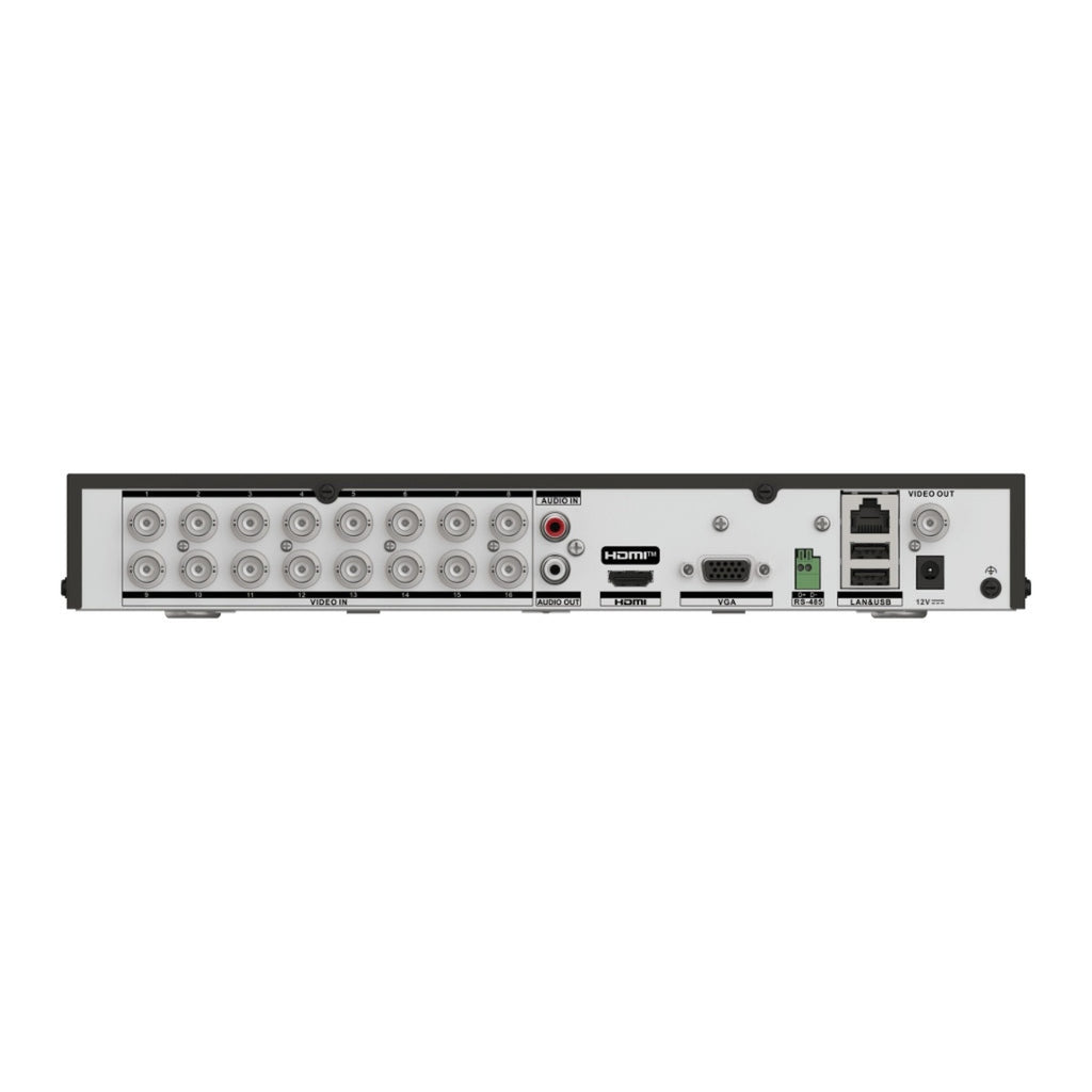 Grabadora Dvr Hikvision Ids-7216huhi-m2/xt 16 Canales 4K H.265 Pro+ Acusense - Negro