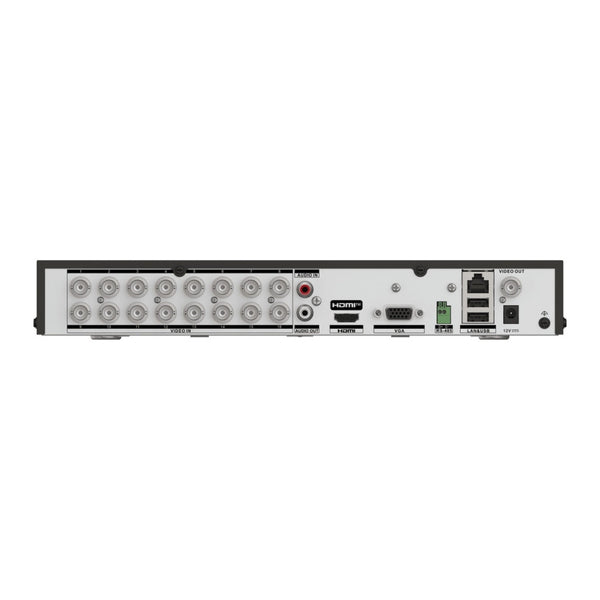 Grabadora Dvr Hikvision Ids-7216huhi-m2/xt 16 Canales 4K H.265 Pro+ Acusense - Negro