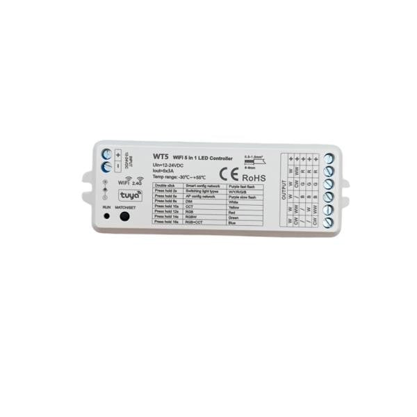 CONTROLADOR WIFI PARA TIRA LED WT-5