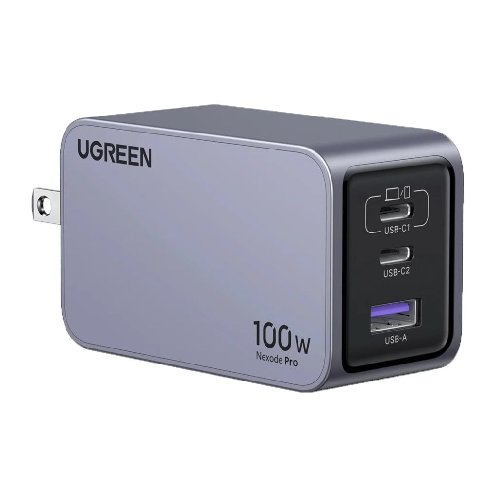 Cargador UGREEN Nexode PRO X757 100W 3 Puertos Carga Rápida