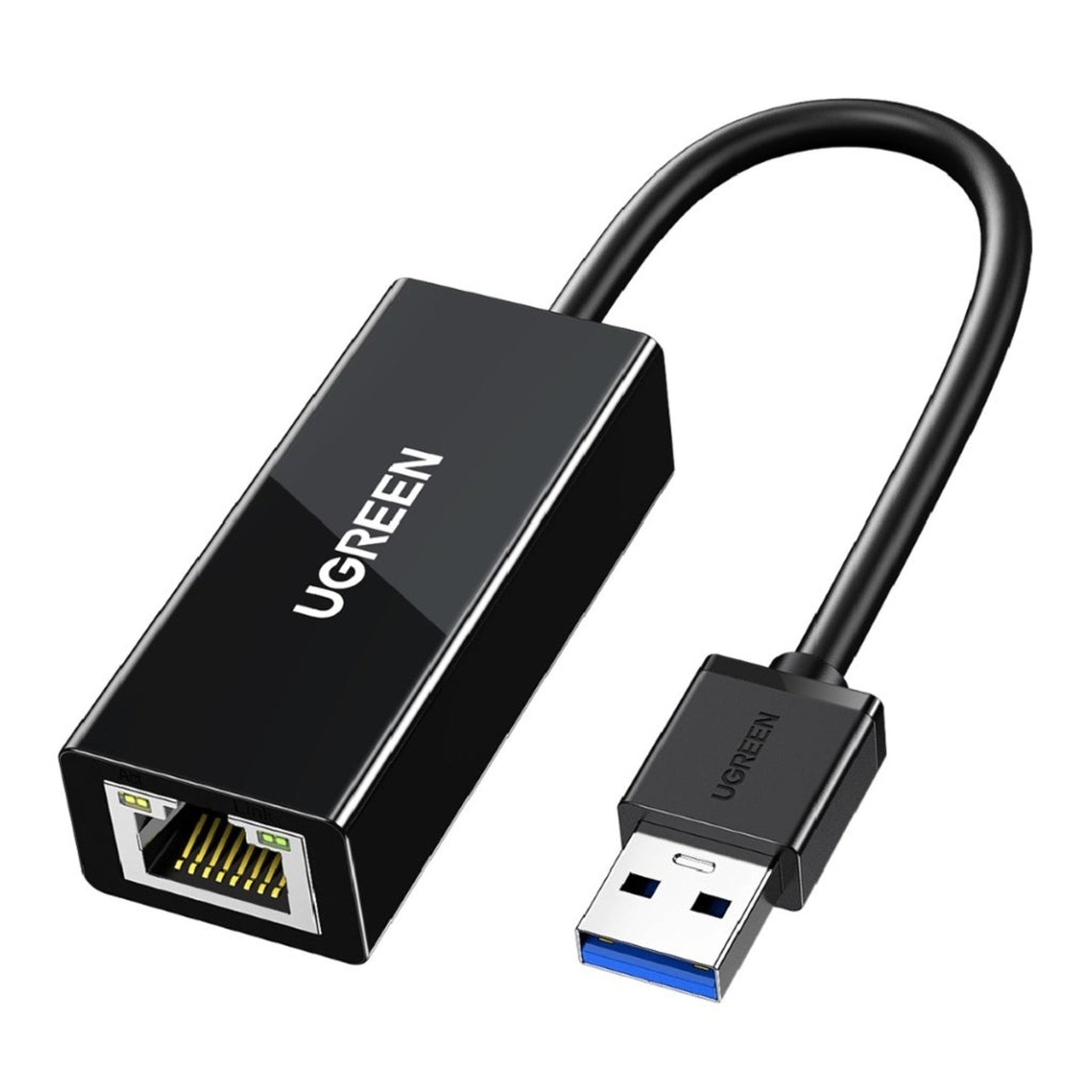 Adaptador Ugreen CR111 USB 3.0 Ethernet Gigabit 20256 - Negro
