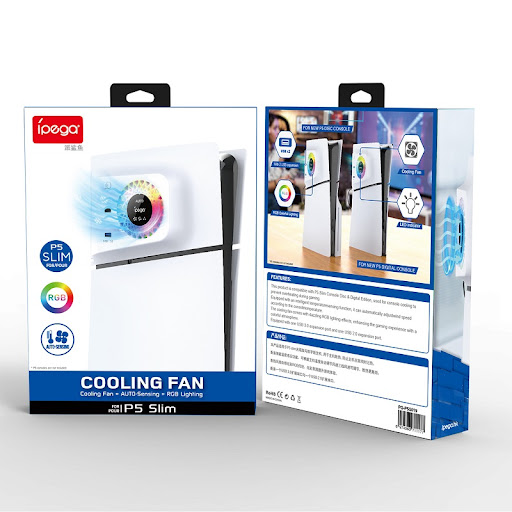 VENTILADOR PARA PLAY STATION 5 PG-P5S019 IPEGA NEGRO