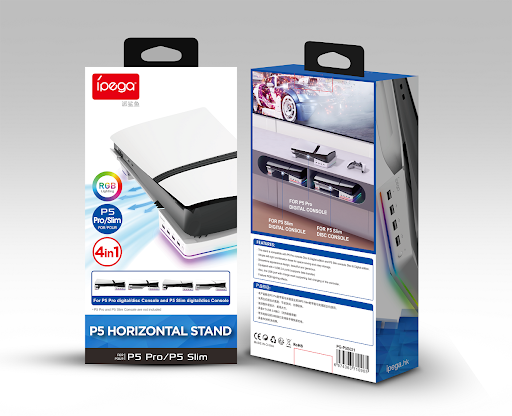 ESTANTE CARGADOR PARA PS5 PG-P5S021 IPEGA BLANCO