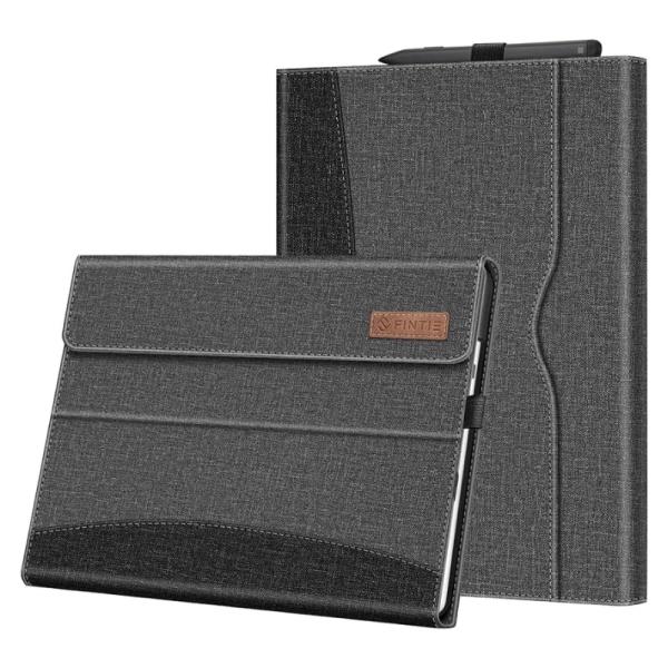 Estuche Fintie 13" para Microsoft Surface PRO 11/10/9 con Soporte para Lápiz Capacitivo y Teclado - Gris Imagen principal del producto