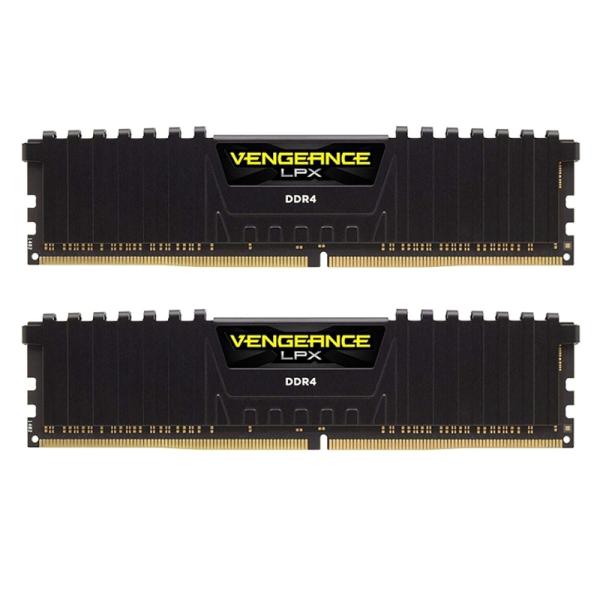 Memoria RAM Pc 32GB (2x16gb) Corsair Vengeance Lpx DDR4 3200 Mhz 1.35v Cmk32gx4m2e3200c16 - Negro