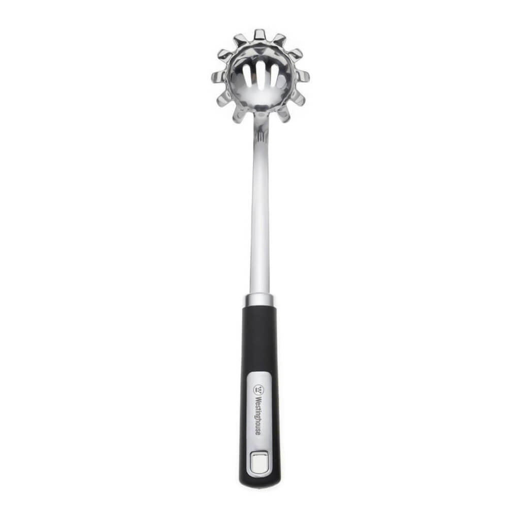 Westinghouse cuchara espagueti acero inoxidable mango negro WCKT0081007