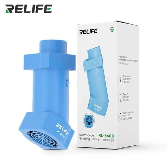 EXTRACTOR DE HUMO PARA MICROSCOPIO  RL-6600 RELIFE CELESTE