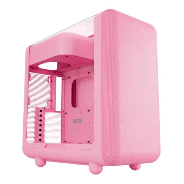 Case Hyte X50 Mid Tower Sin Ventilación Incluida con Panel Lateral CS-HYTE-X50G-SM - Rosado Imagen principal del producto